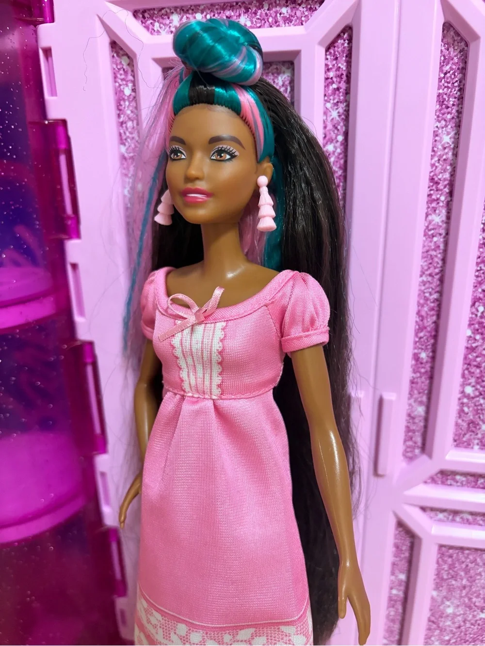 Barbie outfit bright